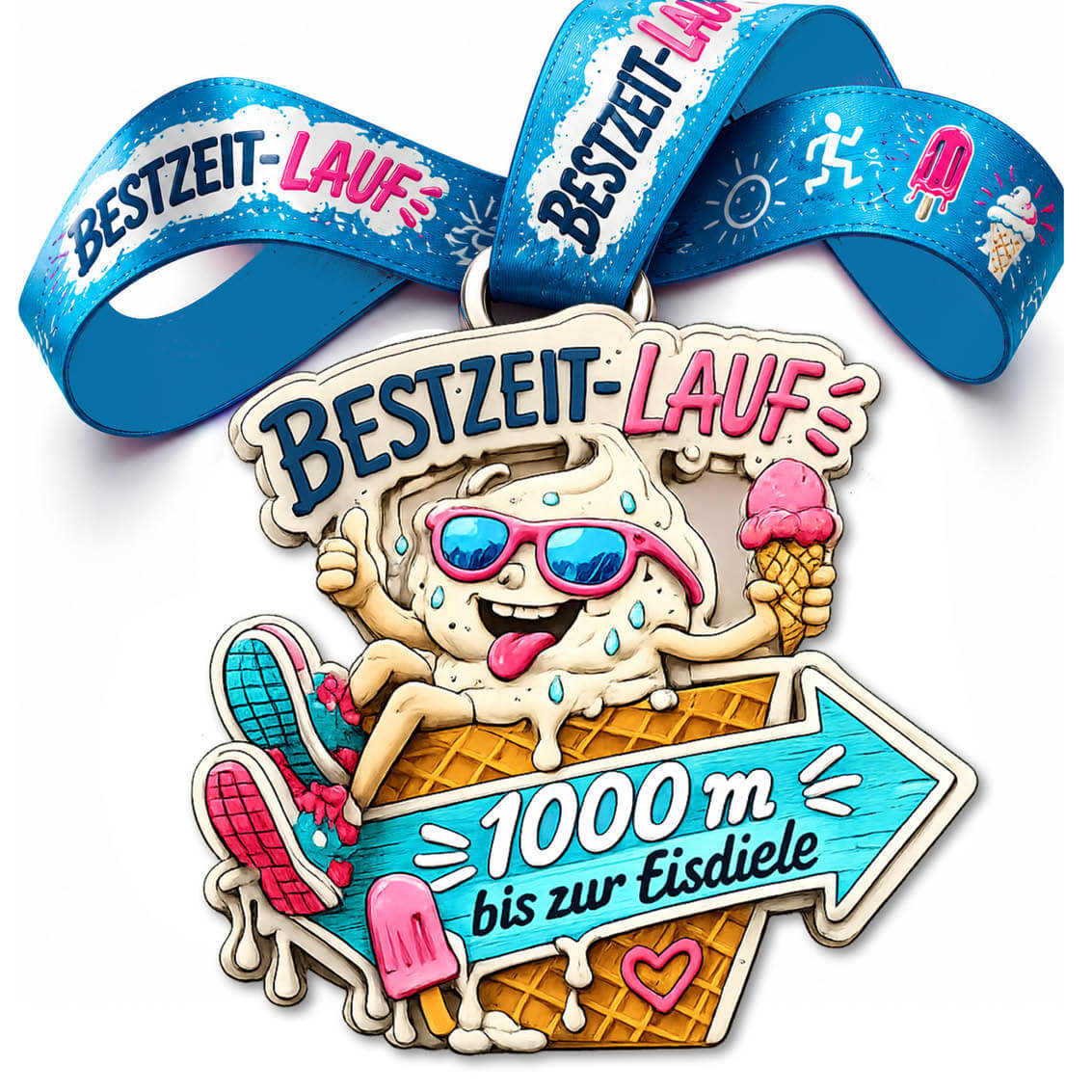 "Run for trees" medal
