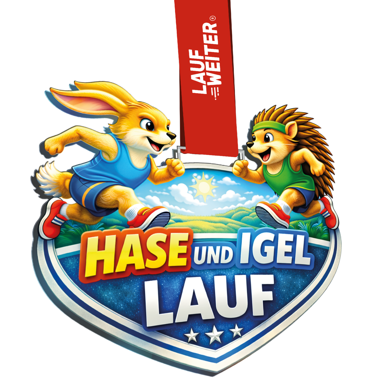 "Run for trees" medal