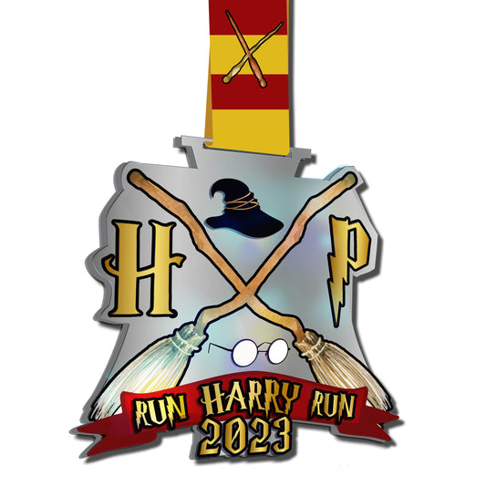 Medaille "Run Harry Run"