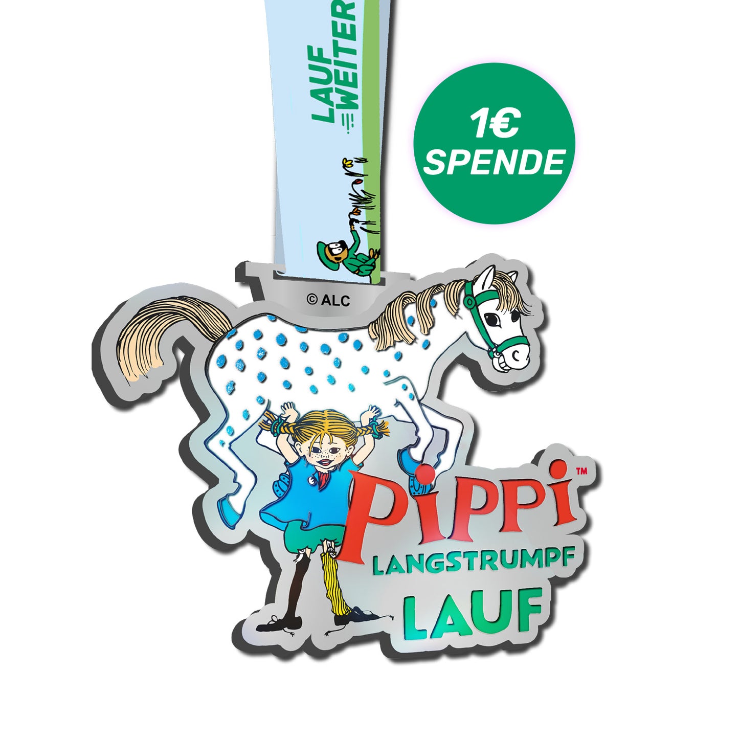 Medaille "Pippi"