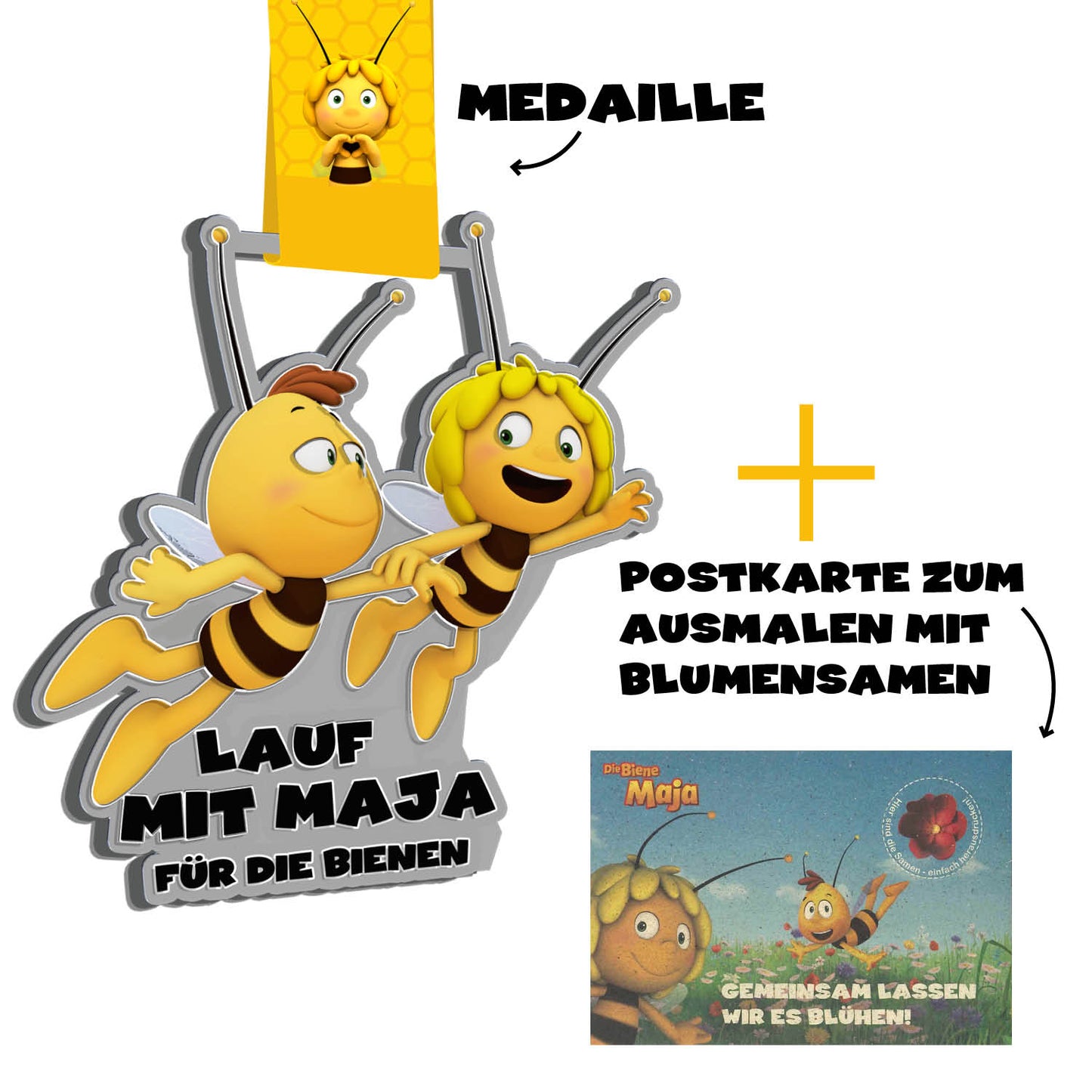 Medaille "Biene Maja"