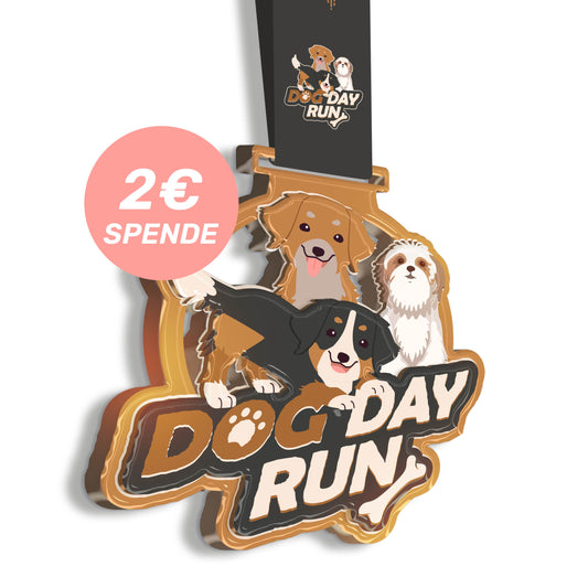 Medaille "Dog Day Run"