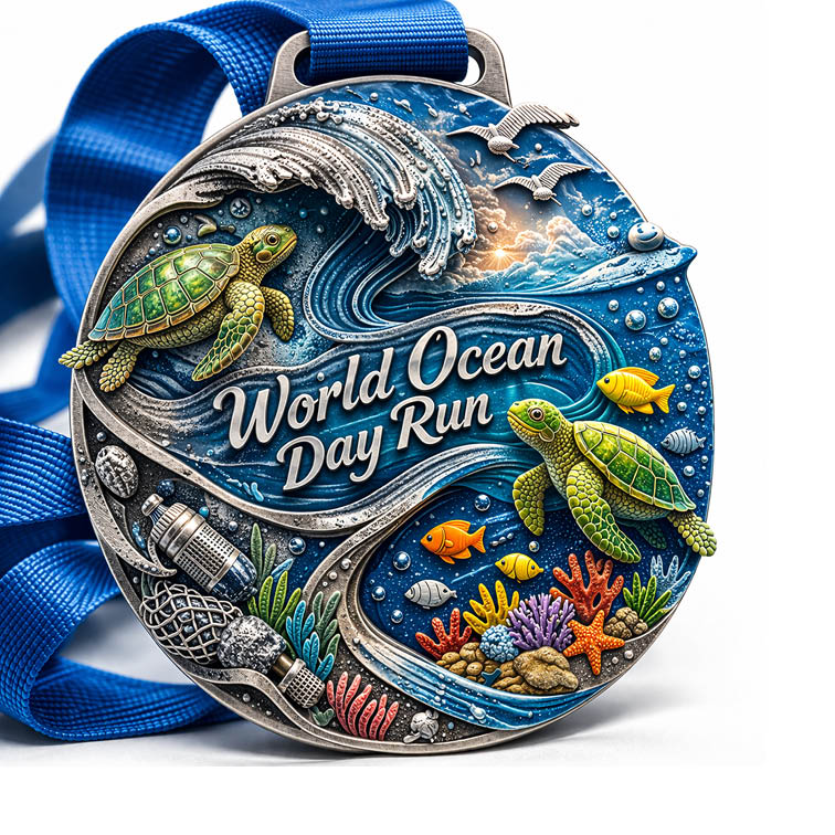 "Run for trees" medal