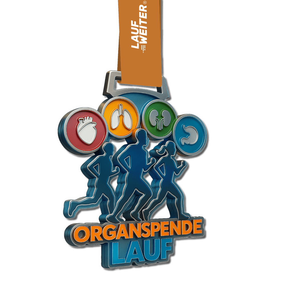 Medaille "Organspende Lauf"