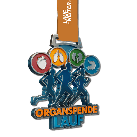 Medaille "Organspende Lauf"