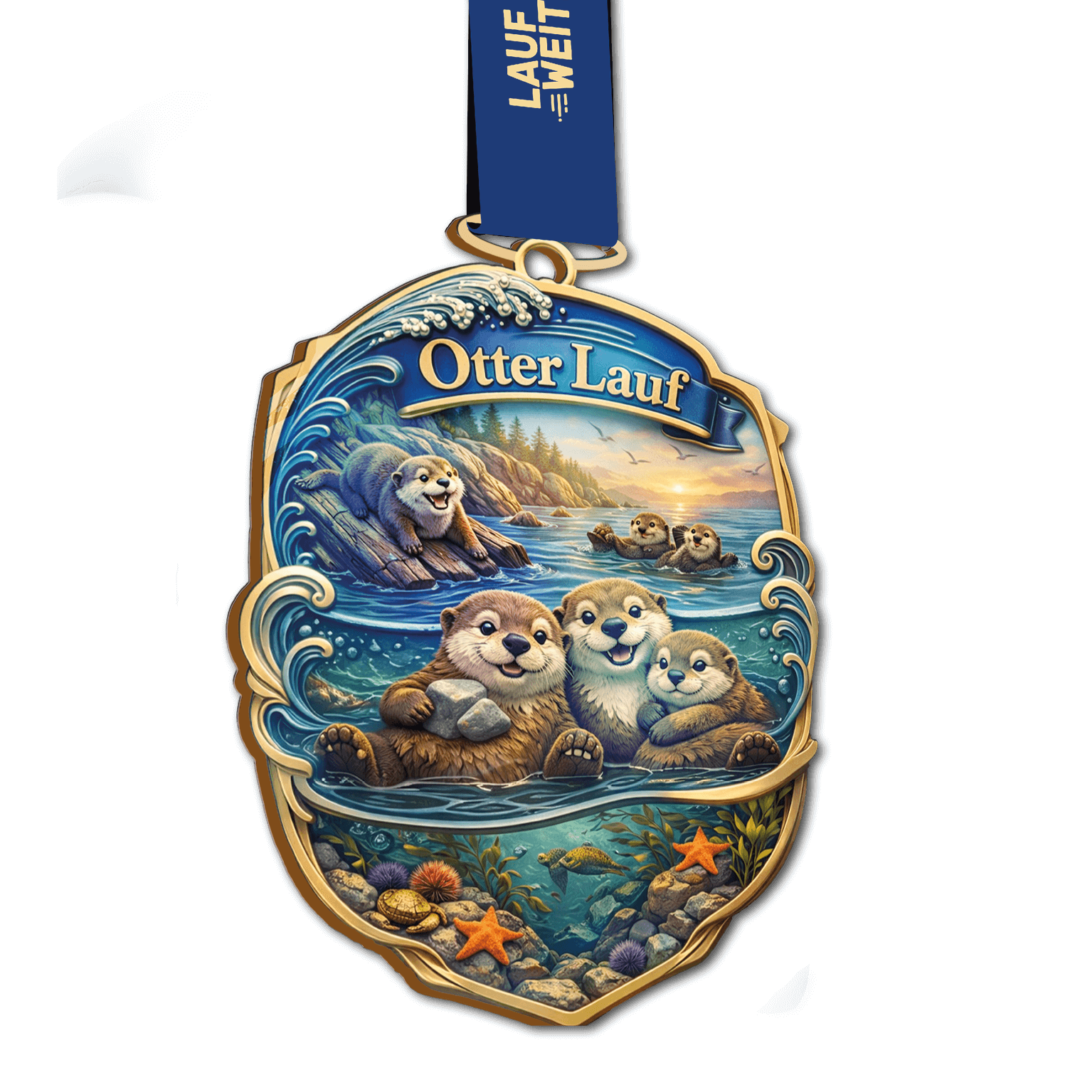 "Run for trees" medal