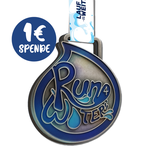 Medaille "Run4Water"