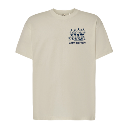 Baumwollshirt "Running is a new Club"