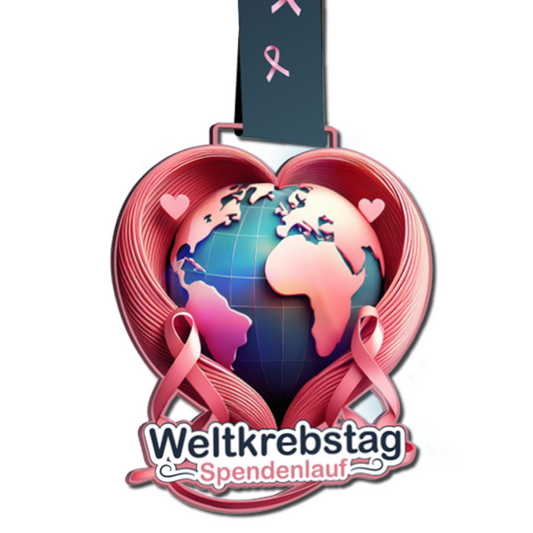 Medaille "Weltkrebstag"