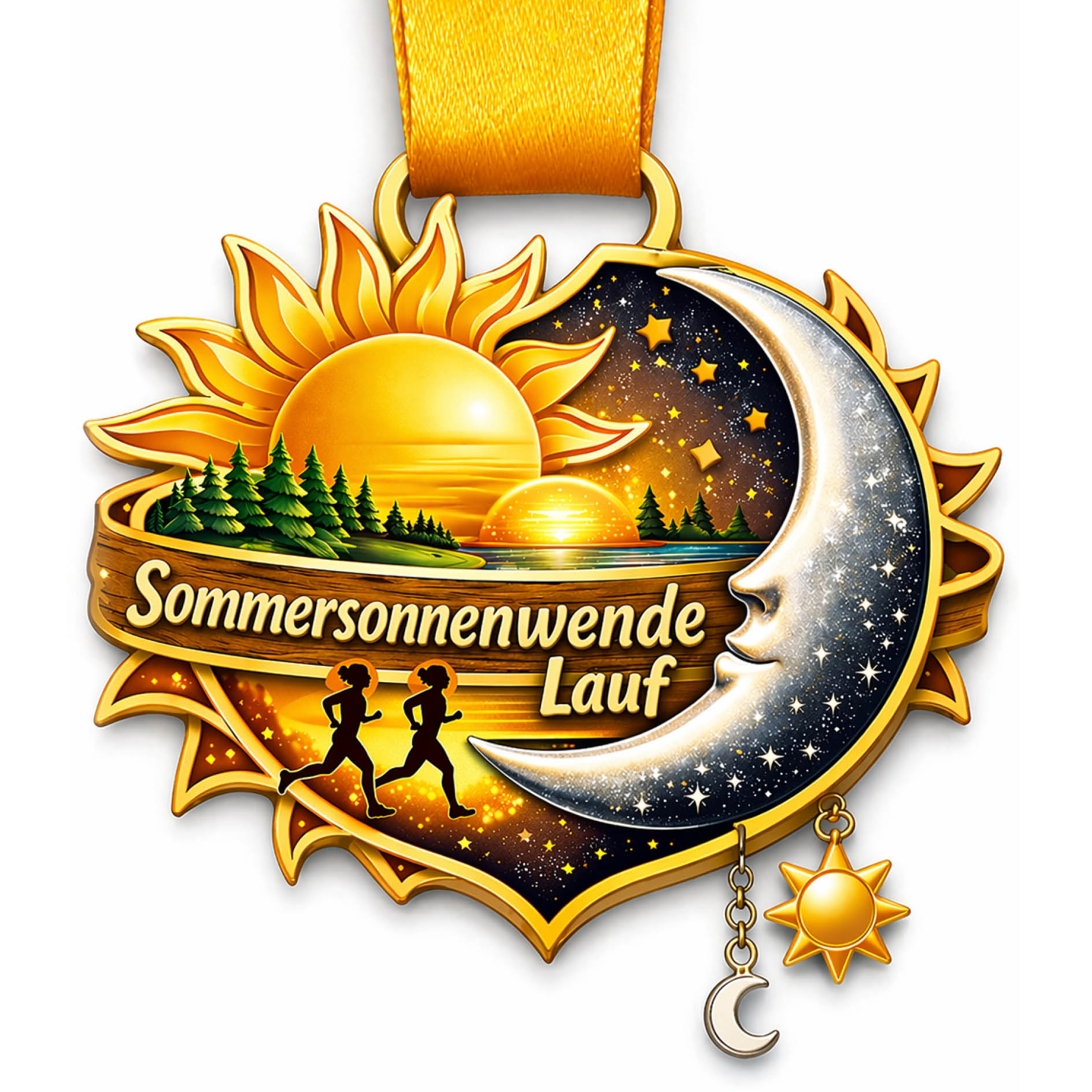 "Run for trees" medal